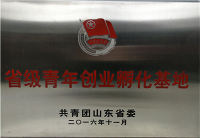 省级青年创业孵化基地